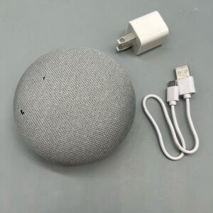 Google Home Mini Smart Speaker Assistant - Chalk (H0A)(Gen 1)